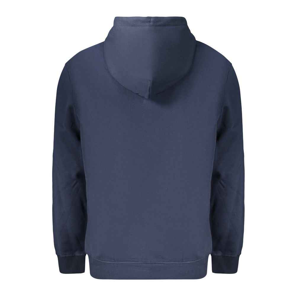Blue Cotton Mens Sweatshirt