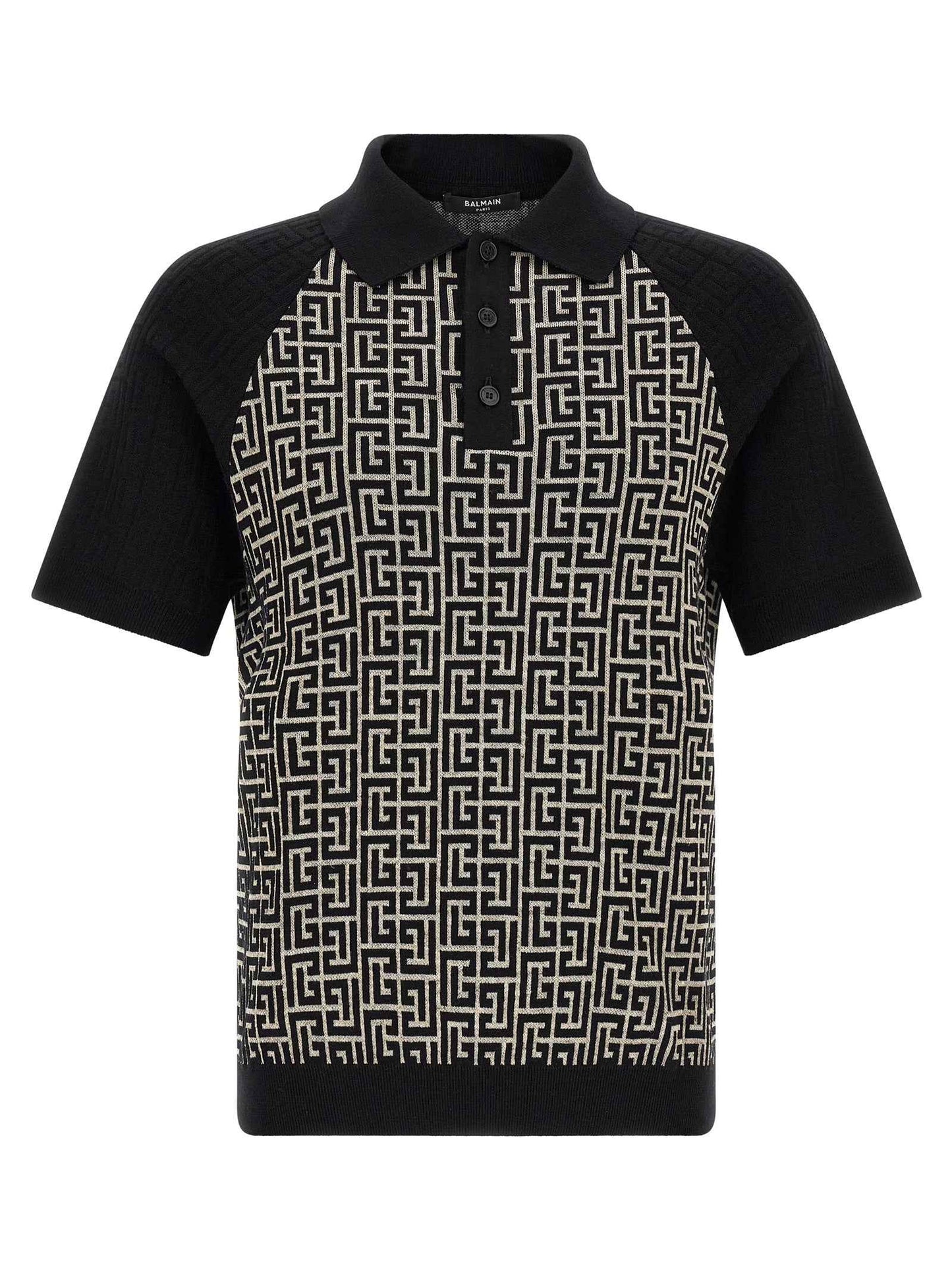 Bicolor Cotton Polo Shirt