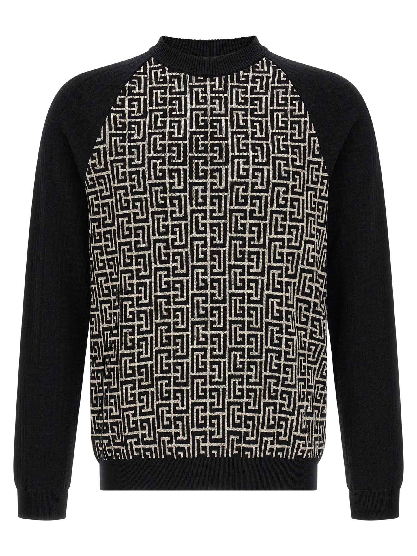 Bicolor Cotton Cardigan