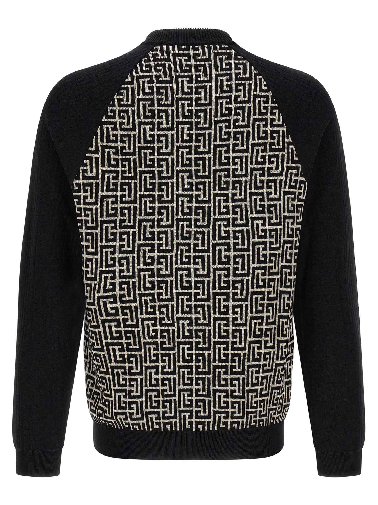 Bicolor Cotton Cardigan