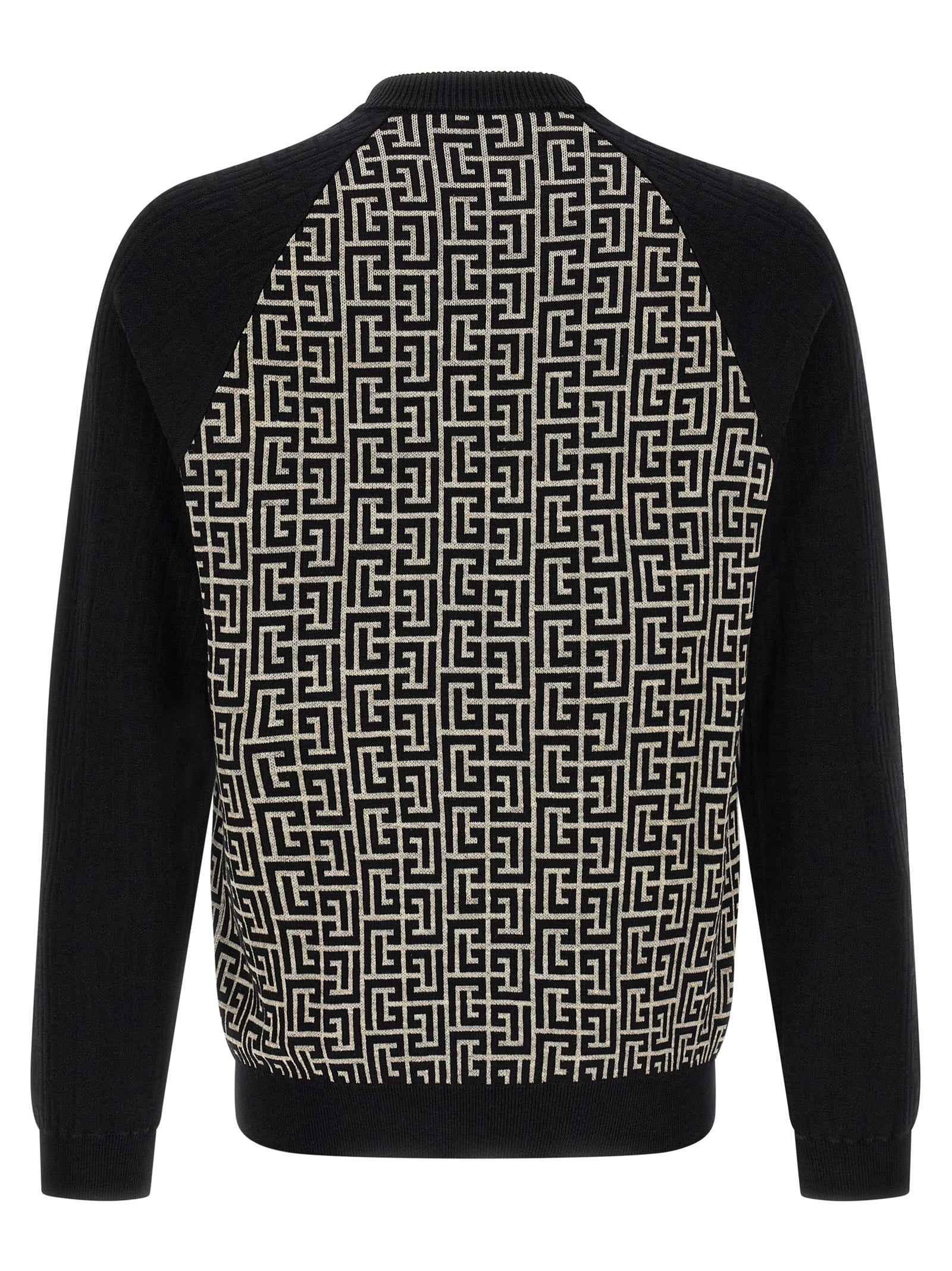 Bicolor Cotton Cardigan