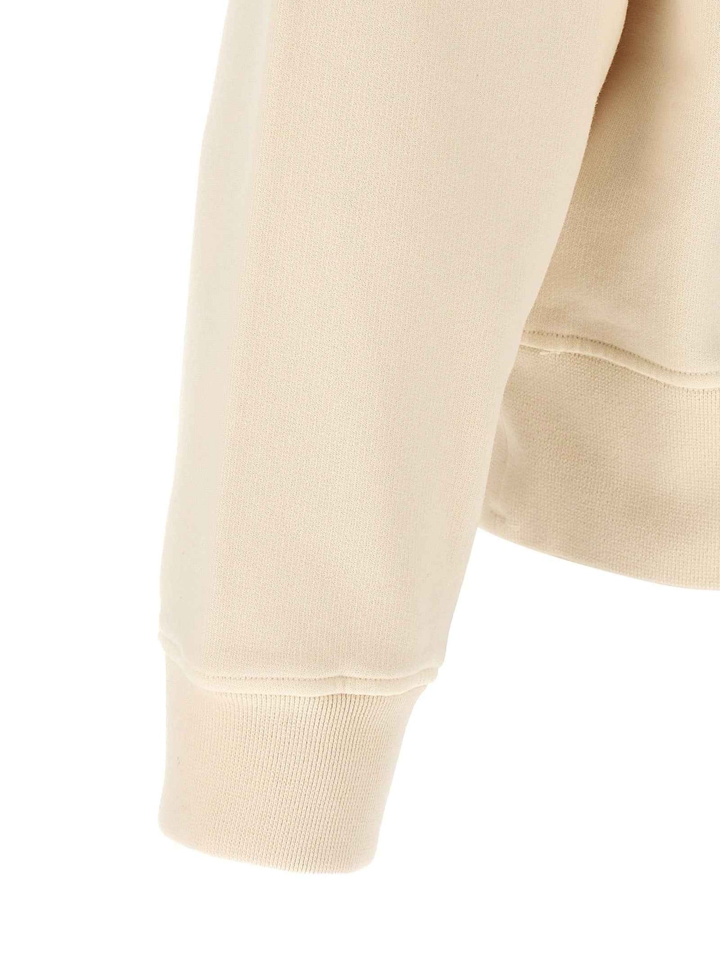 White Cotton Sweatshirt