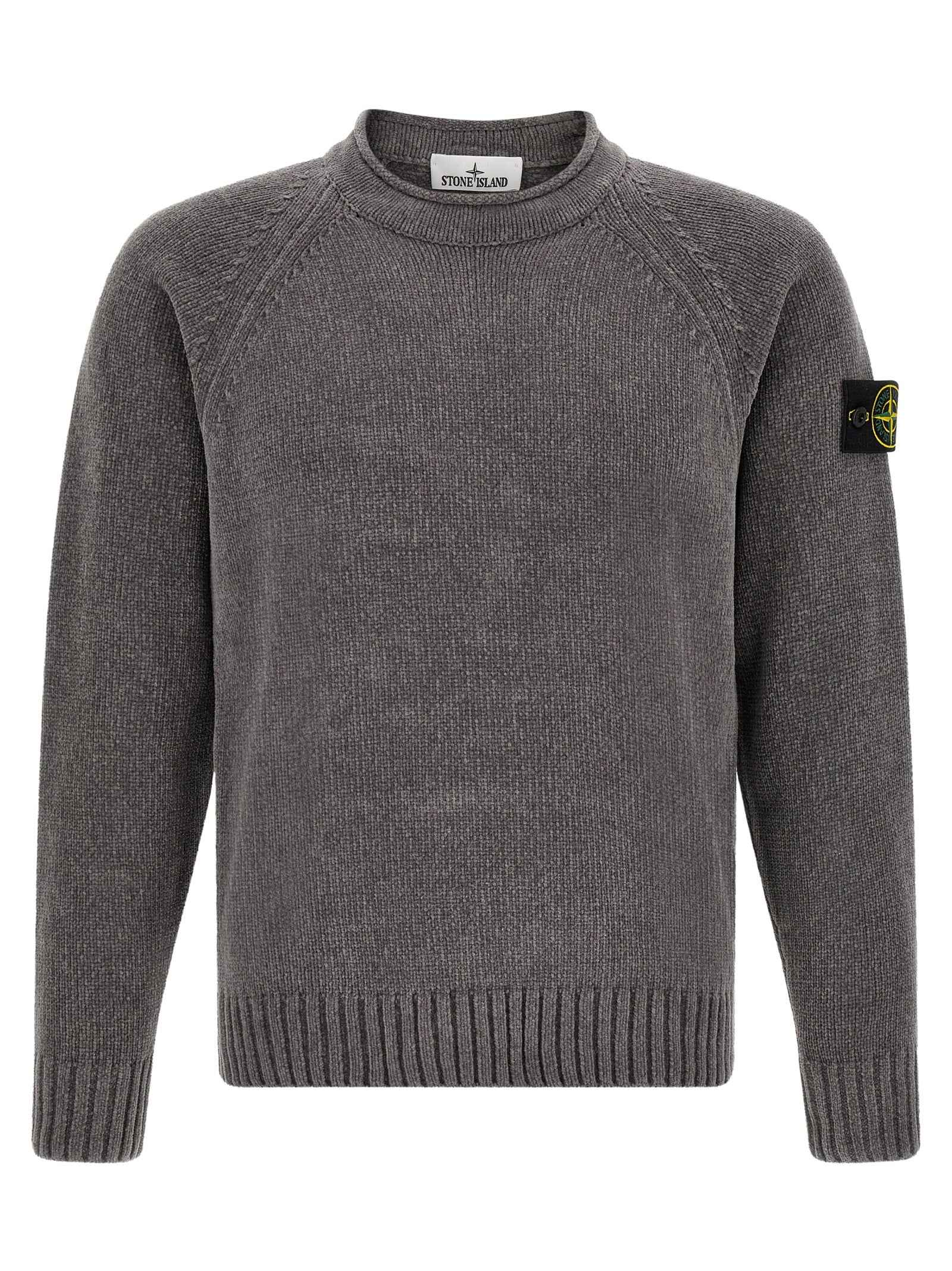 Gray Cotton Cardigan