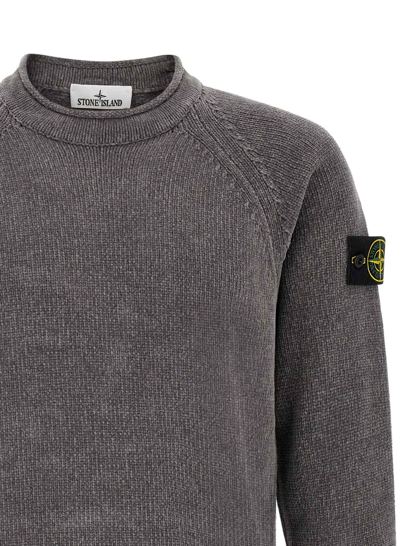 Gray Cotton Cardigan