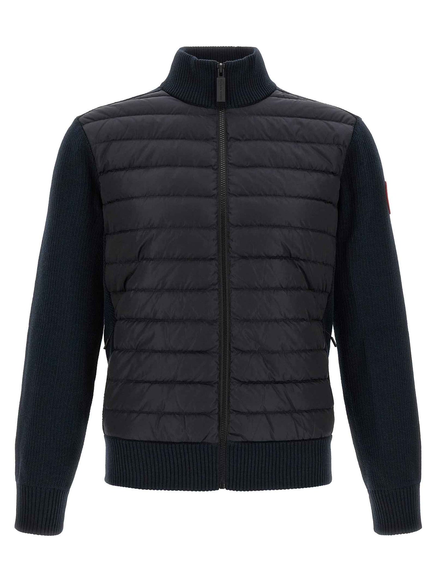 Black Wool Full-Length Jacket