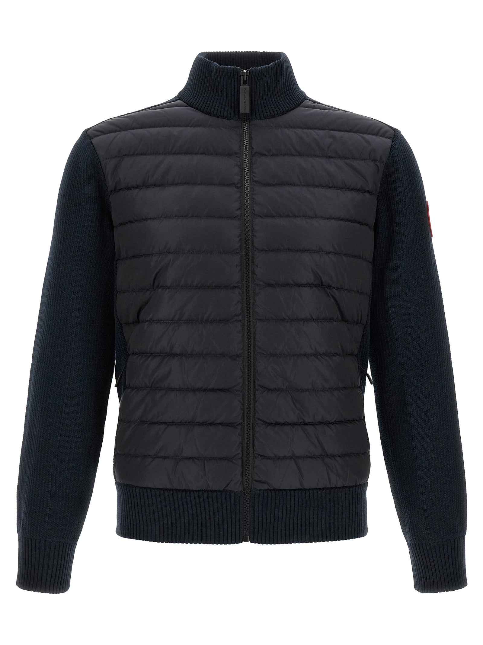 Black Wool Full-Length Jacket