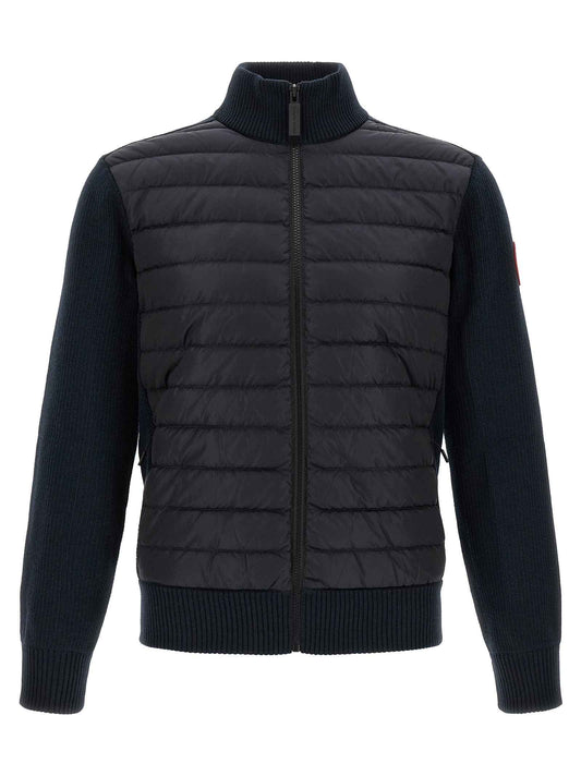 Black Wool Full-Length Jacket