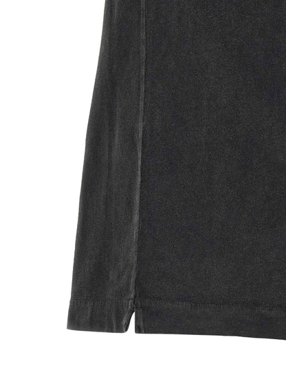 Black Cotton T-Shirt