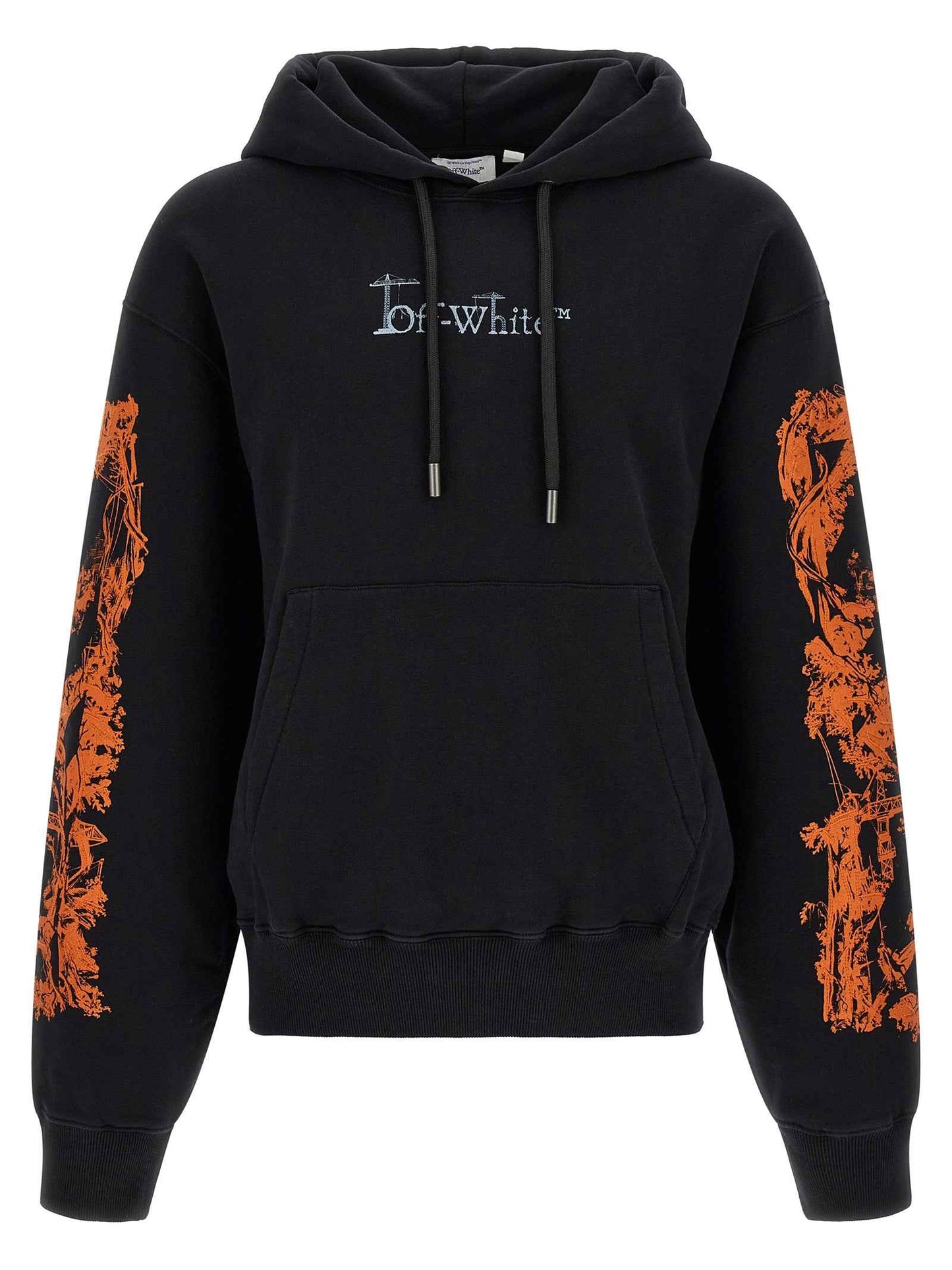 Black Cotton Sweatshirt