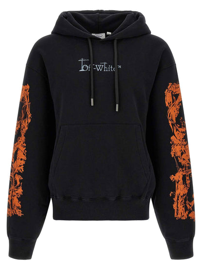 Black Cotton Sweatshirt