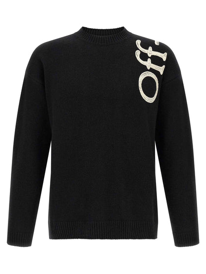 Bicolor Wool Cardigan