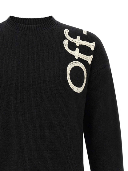 Bicolor Wool Cardigan