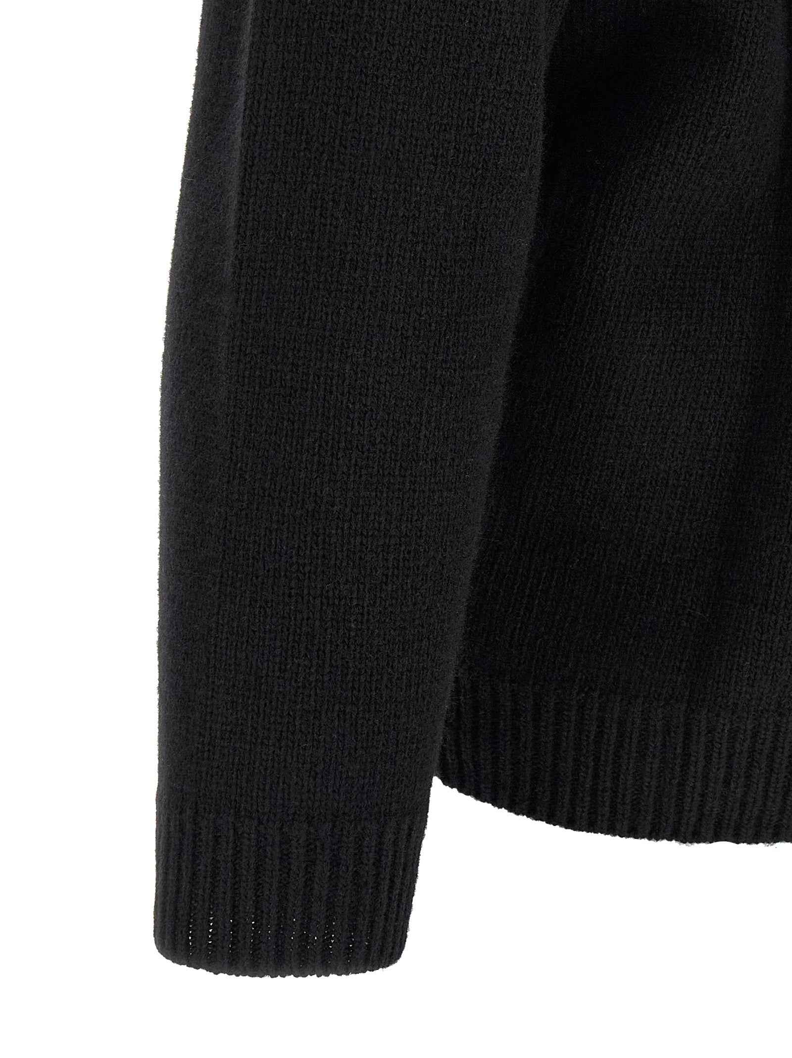 Bicolor Wool Cardigan