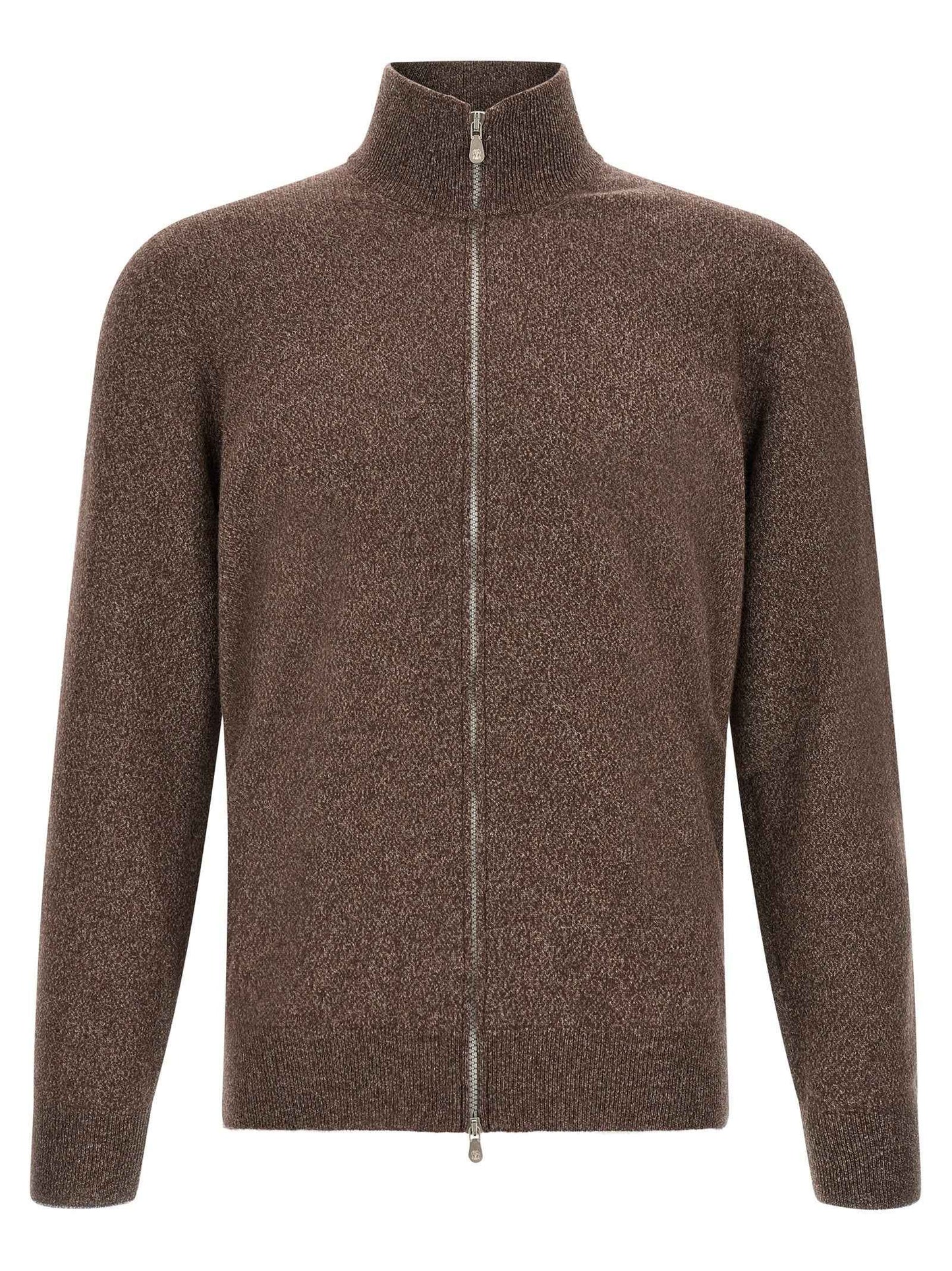 Brown Cashmere Cardigan