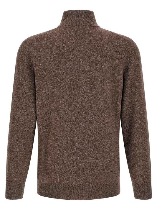 Brown Cashmere Cardigan