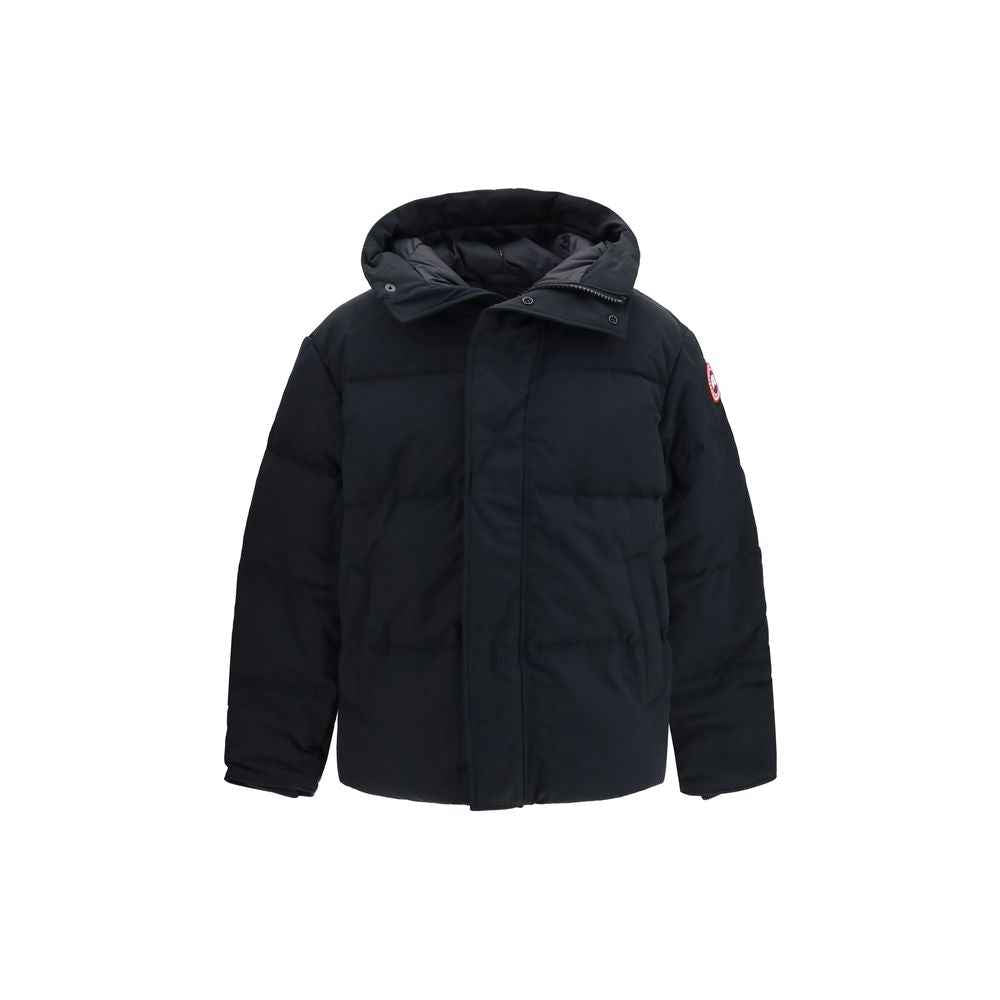 Black Recycled Polyester Parka
