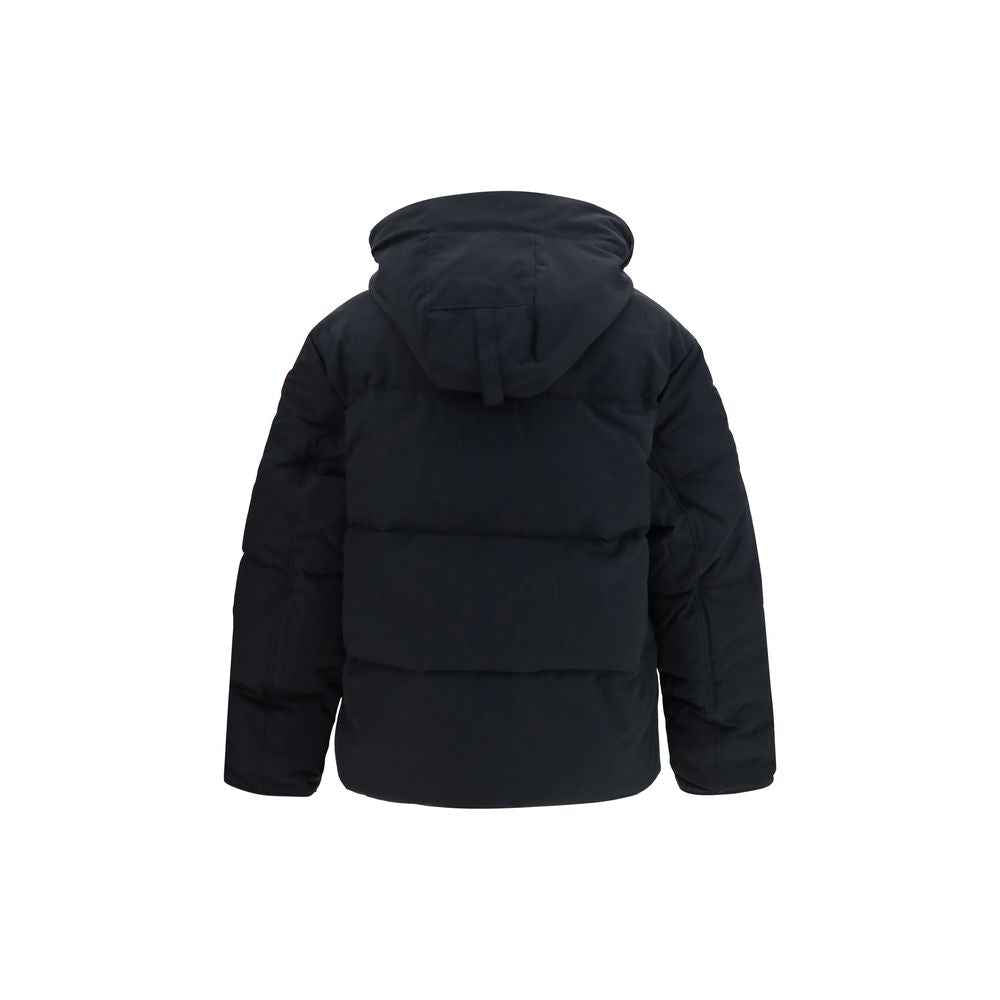 Black Recycled Polyester Parka