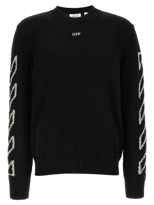 Black Cotton Cardigan