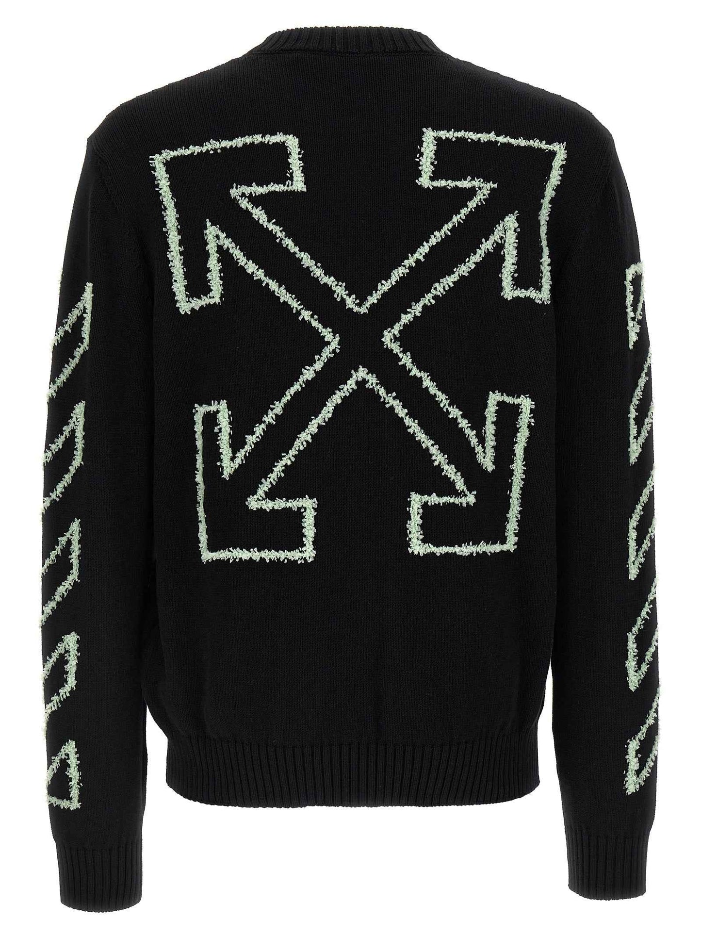 Black Cotton Cardigan