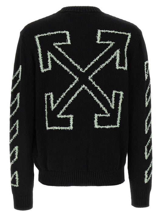 Black Cotton Cardigan