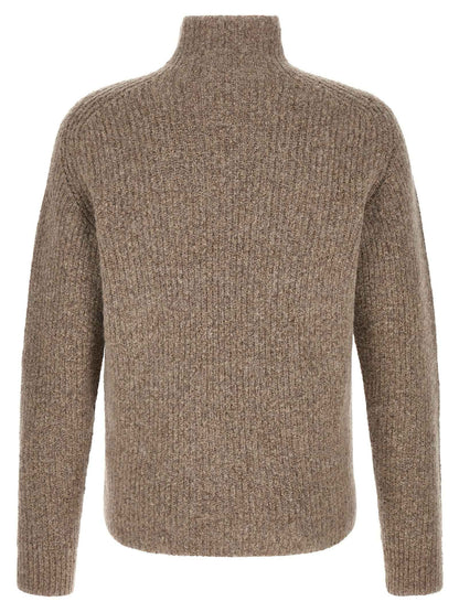 Beige Cotton Cardigan
