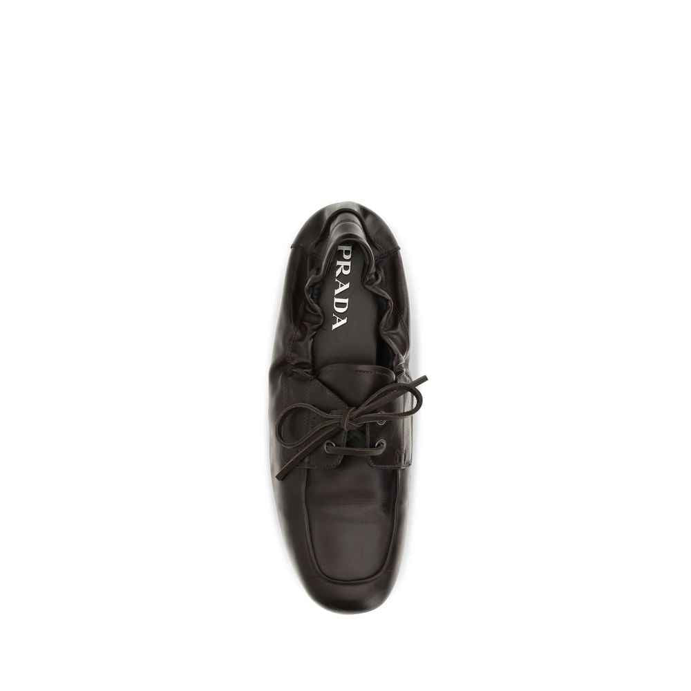 Brown Calf Leather Bos Taurus Slip-On Loafers
