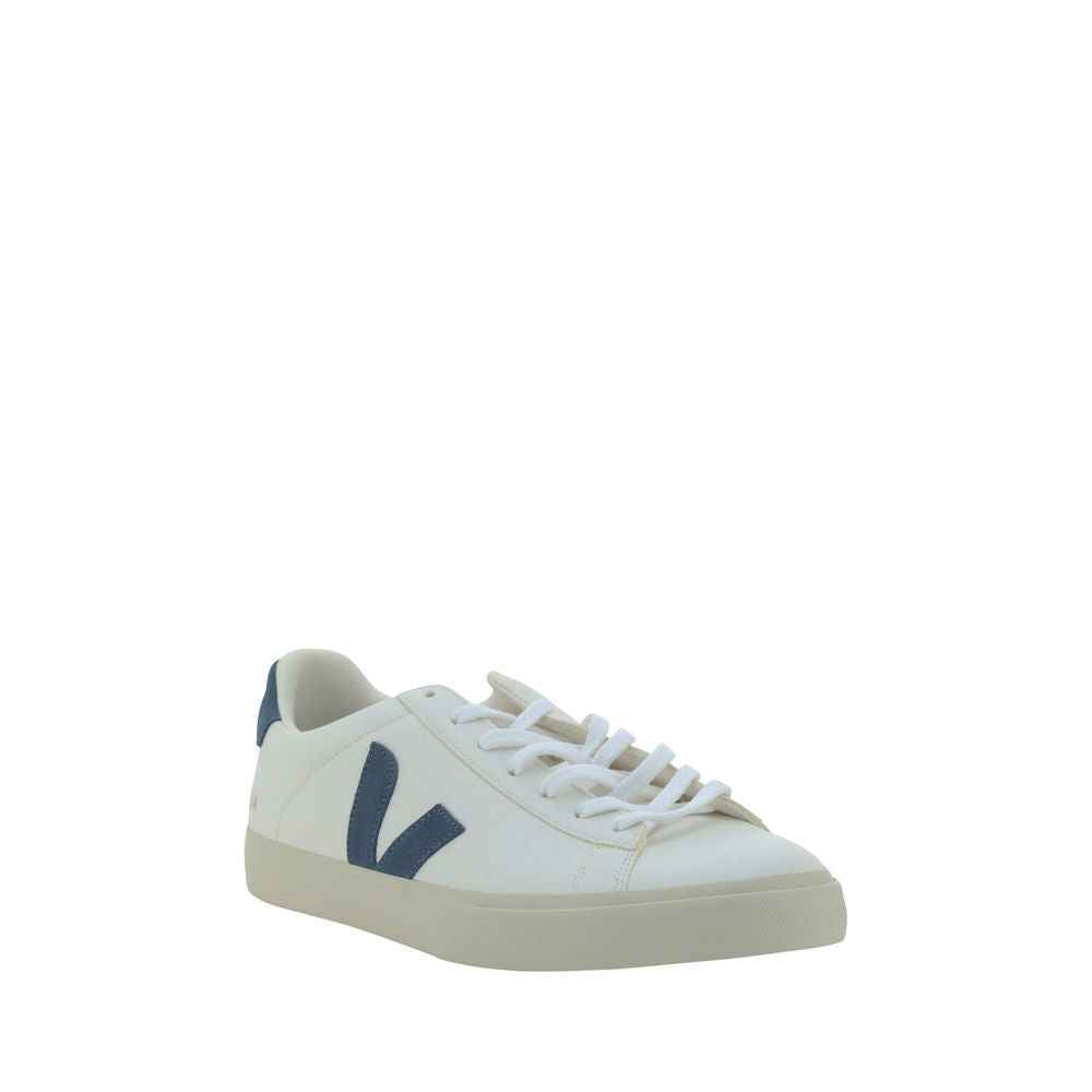 White Calf Leather Bos Taurus Sneakers