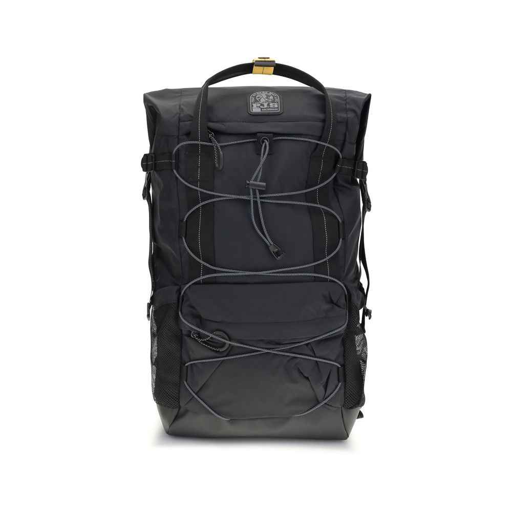 Black Nylon Backpack