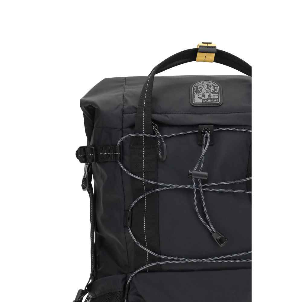 Black Nylon Backpack