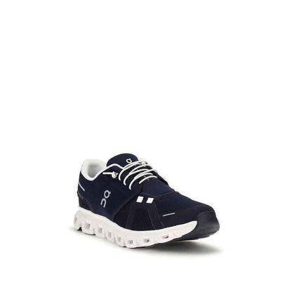 Black Recycled Polyester Athletic Sneakers