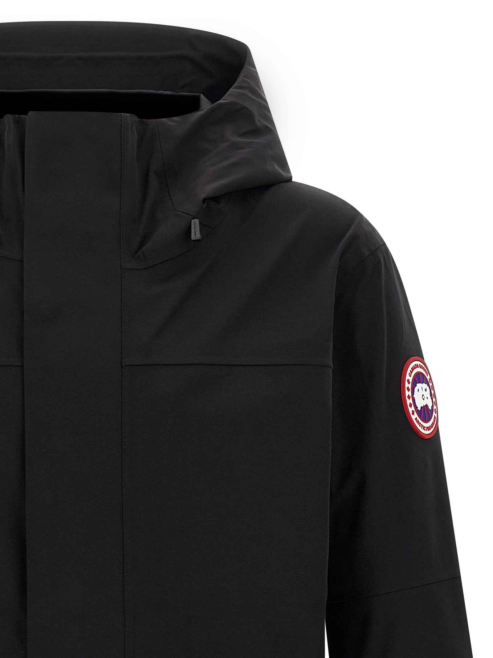 Black Polyamide Shell Jacket