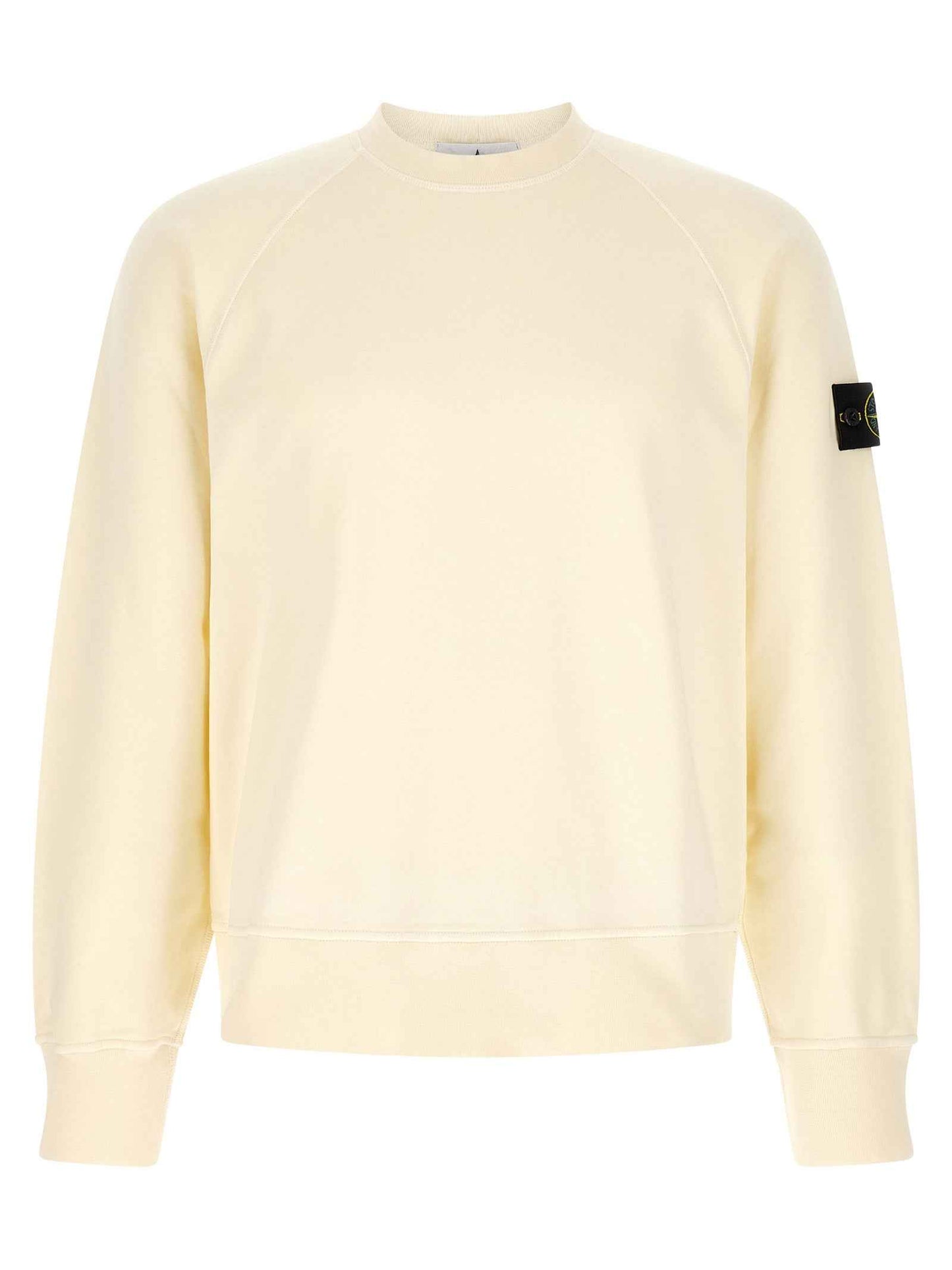 White Cotton Sweatshirt