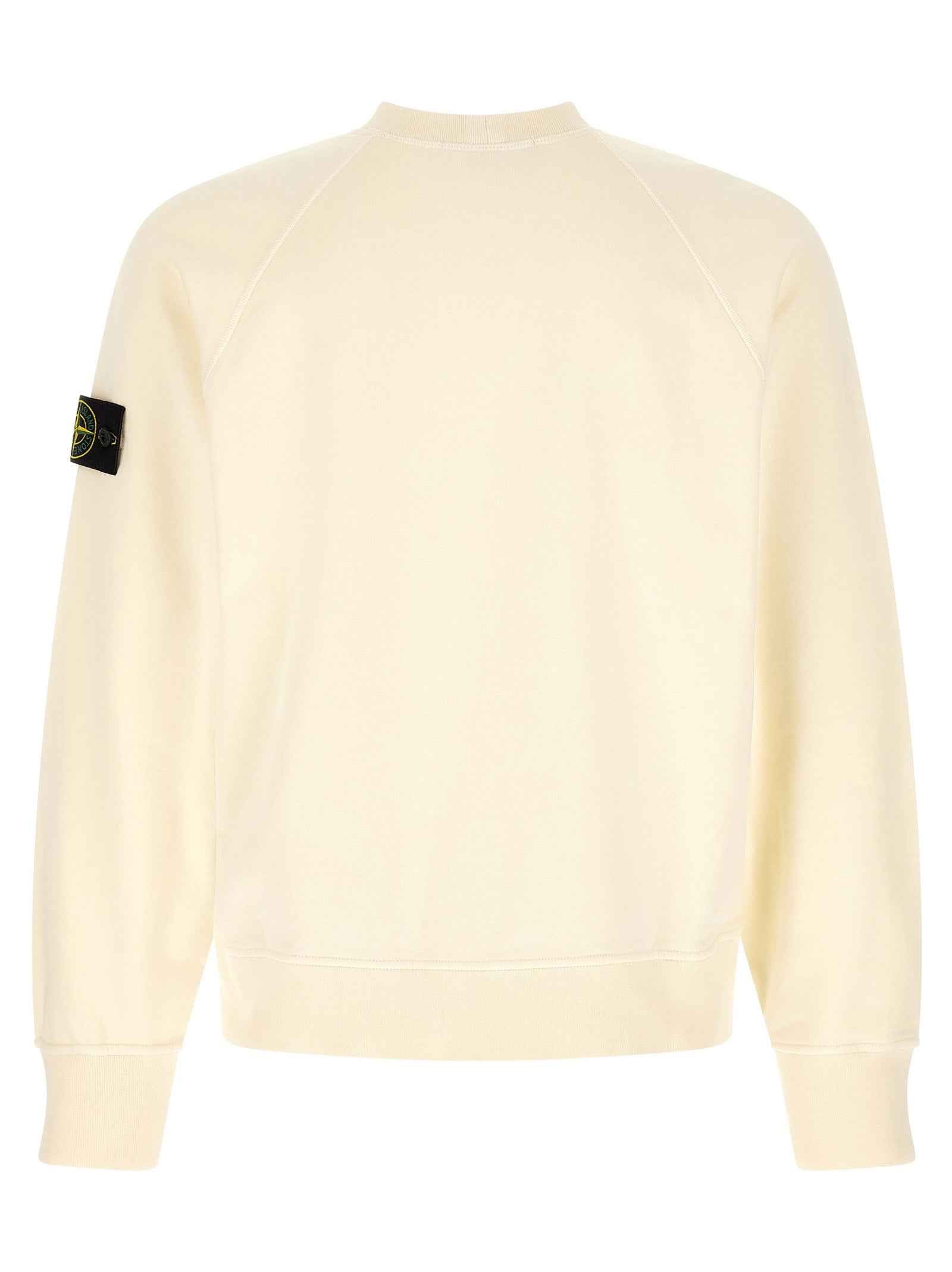 White Cotton Sweatshirt