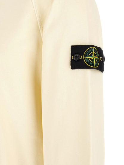 White Cotton Sweatshirt
