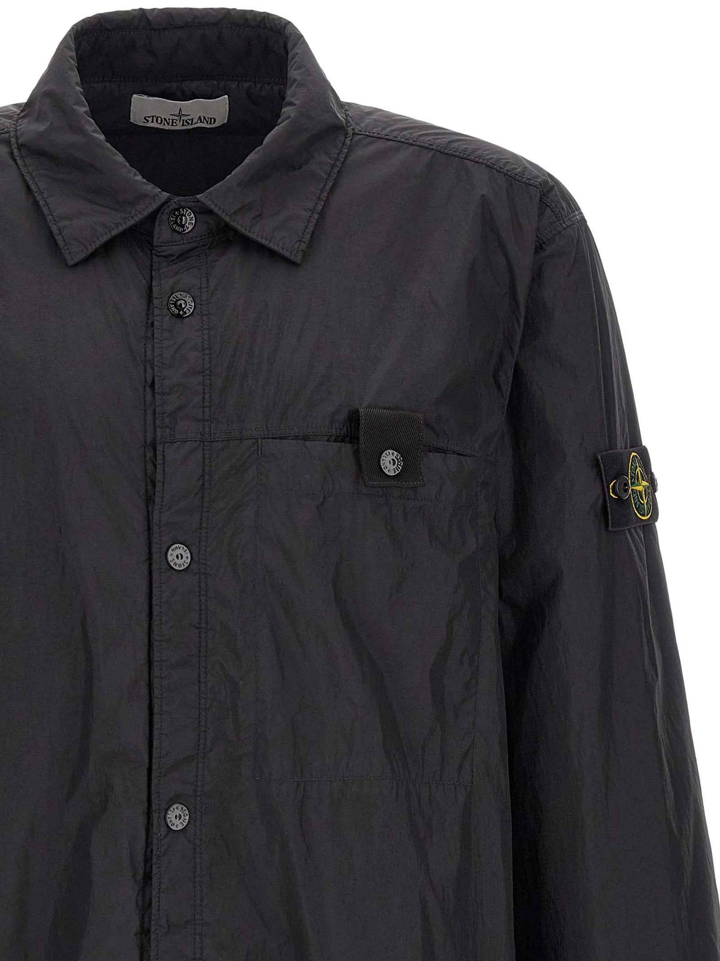 Black Polyamide Shell Jacket