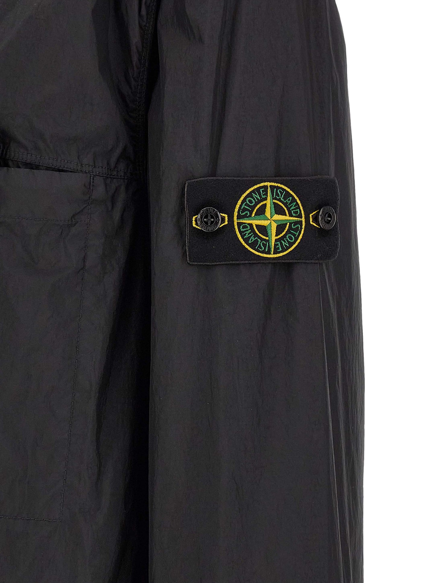 Black Polyamide Shell Jacket