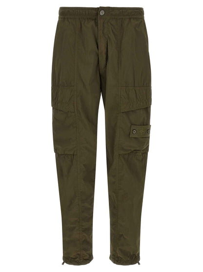 Bicolor Polyamide Cargo Pants