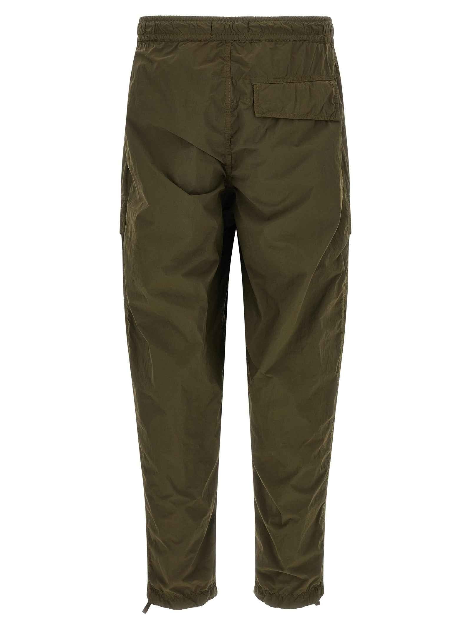 Bicolor Polyamide Cargo Pants