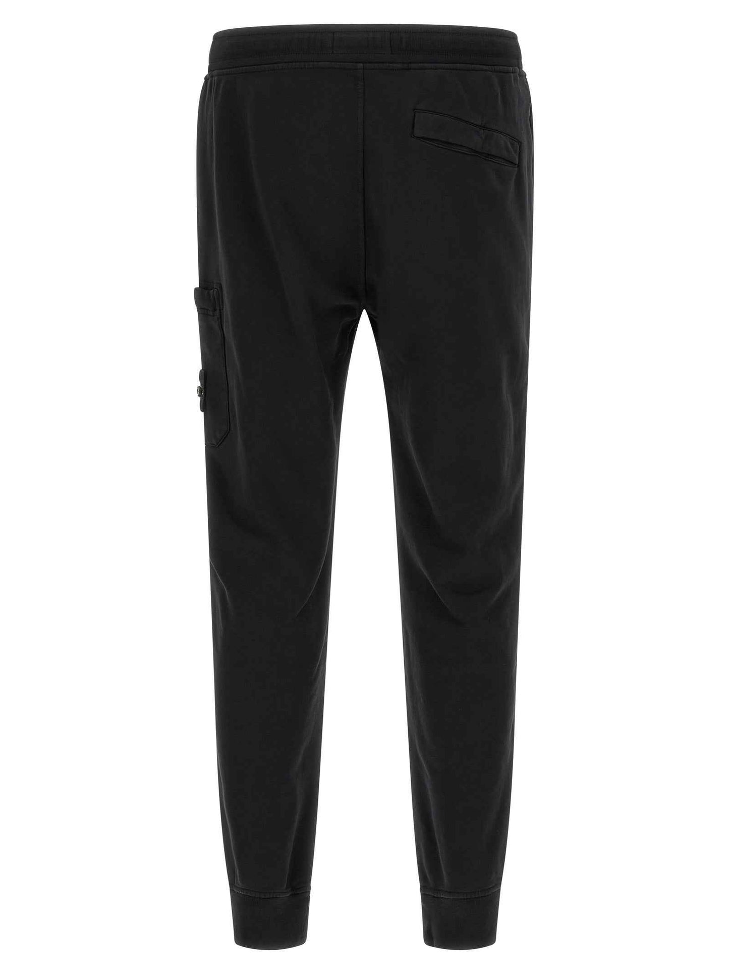 Black Cotton Joggers (Workout Pants)