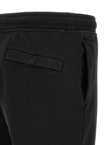 Black Cotton Joggers (Workout Pants)