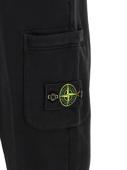 Black Cotton Joggers (Workout Pants)