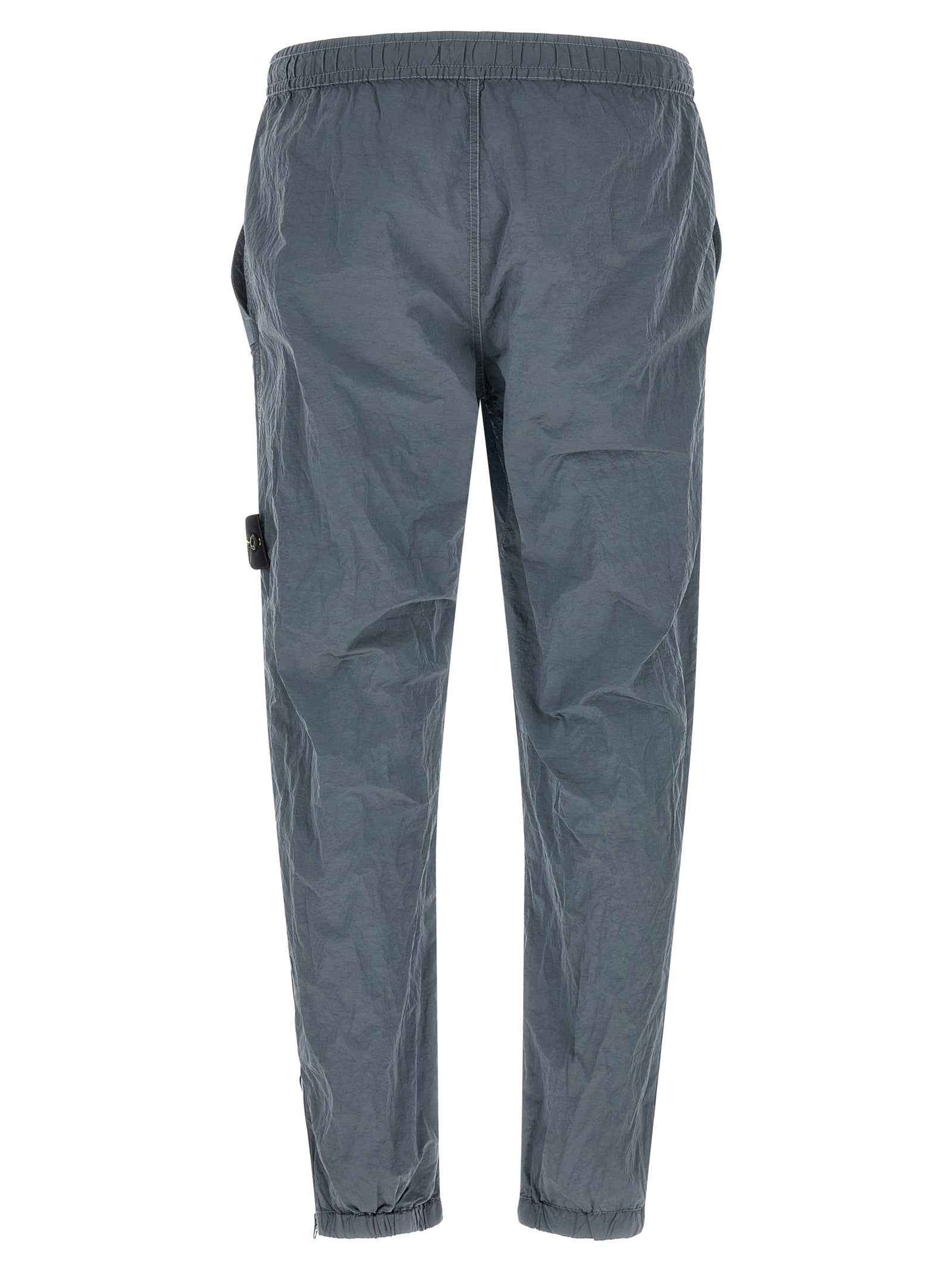 Gray Polyamide Joggers (Workout Pants)