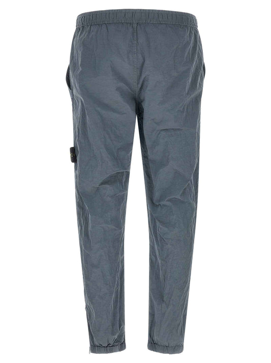 Gray Polyamide Joggers (Workout Pants)