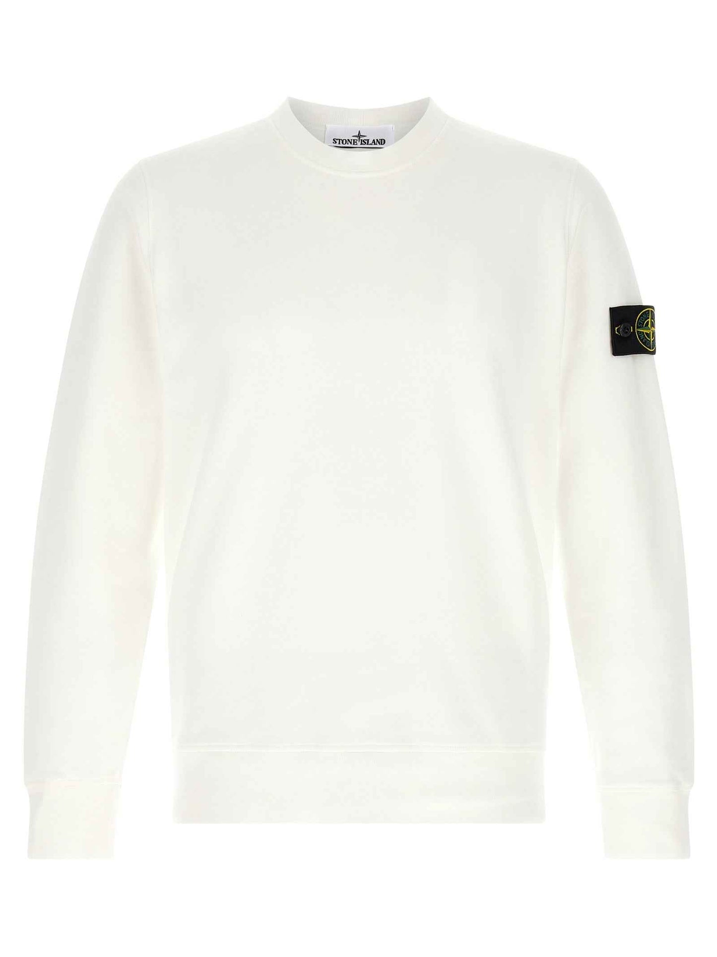 White Cotton Sweatshirt