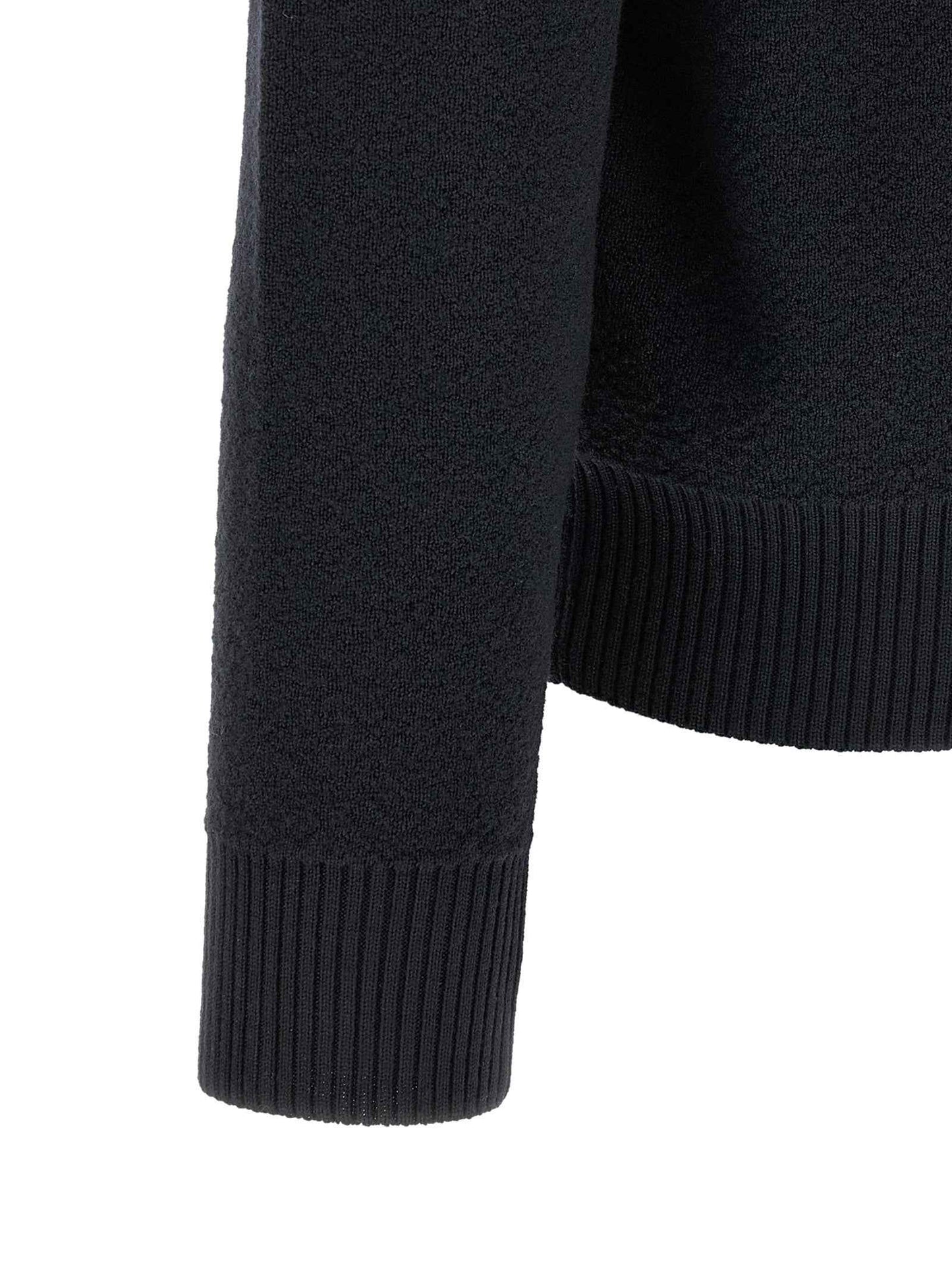 Blue Virgin Wool Cardigan