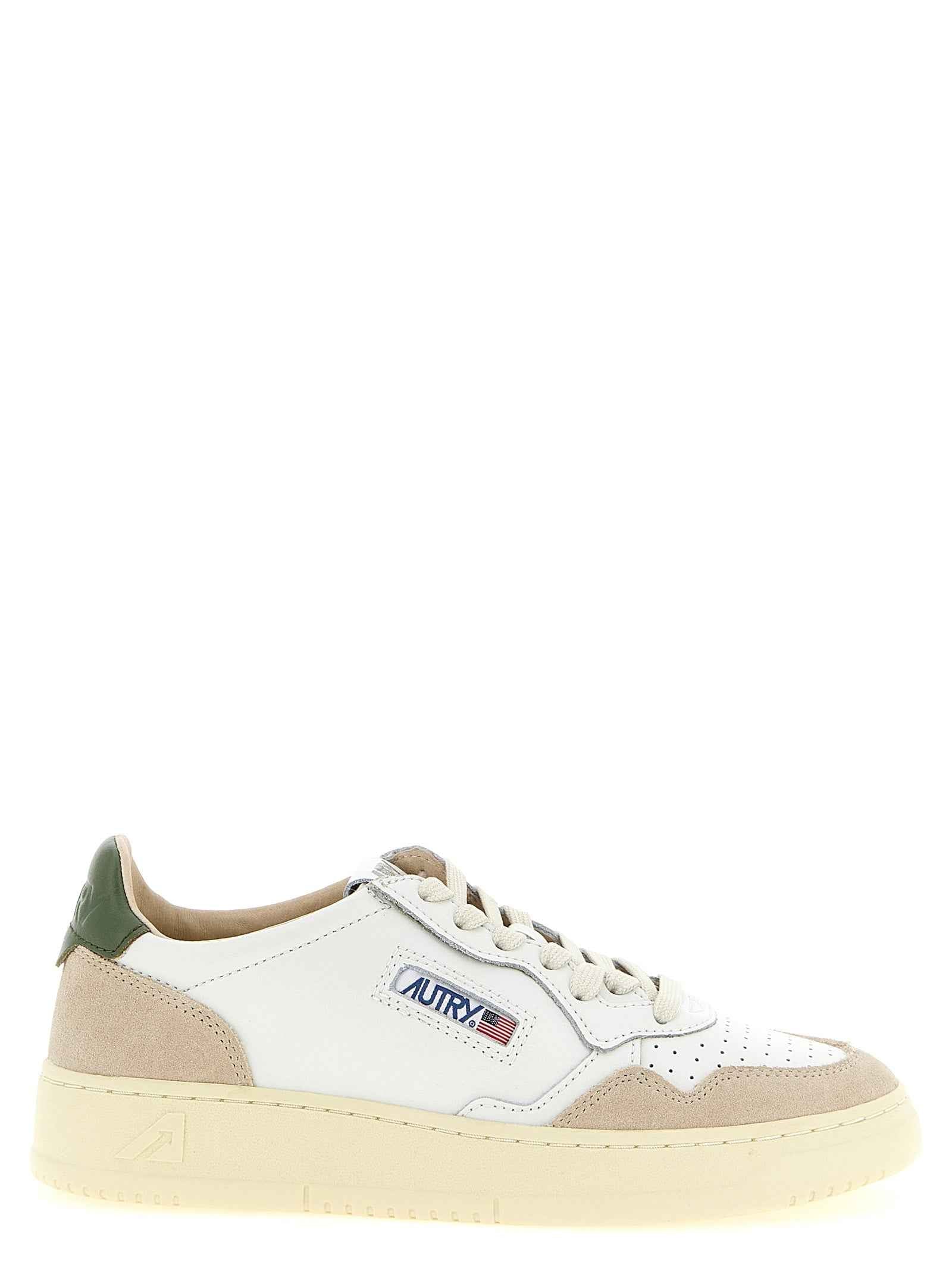 Multicolor Cowhide Low Top Sneakers