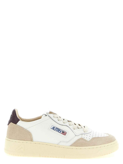 Multicolor Cowhide Athletic Sneakers