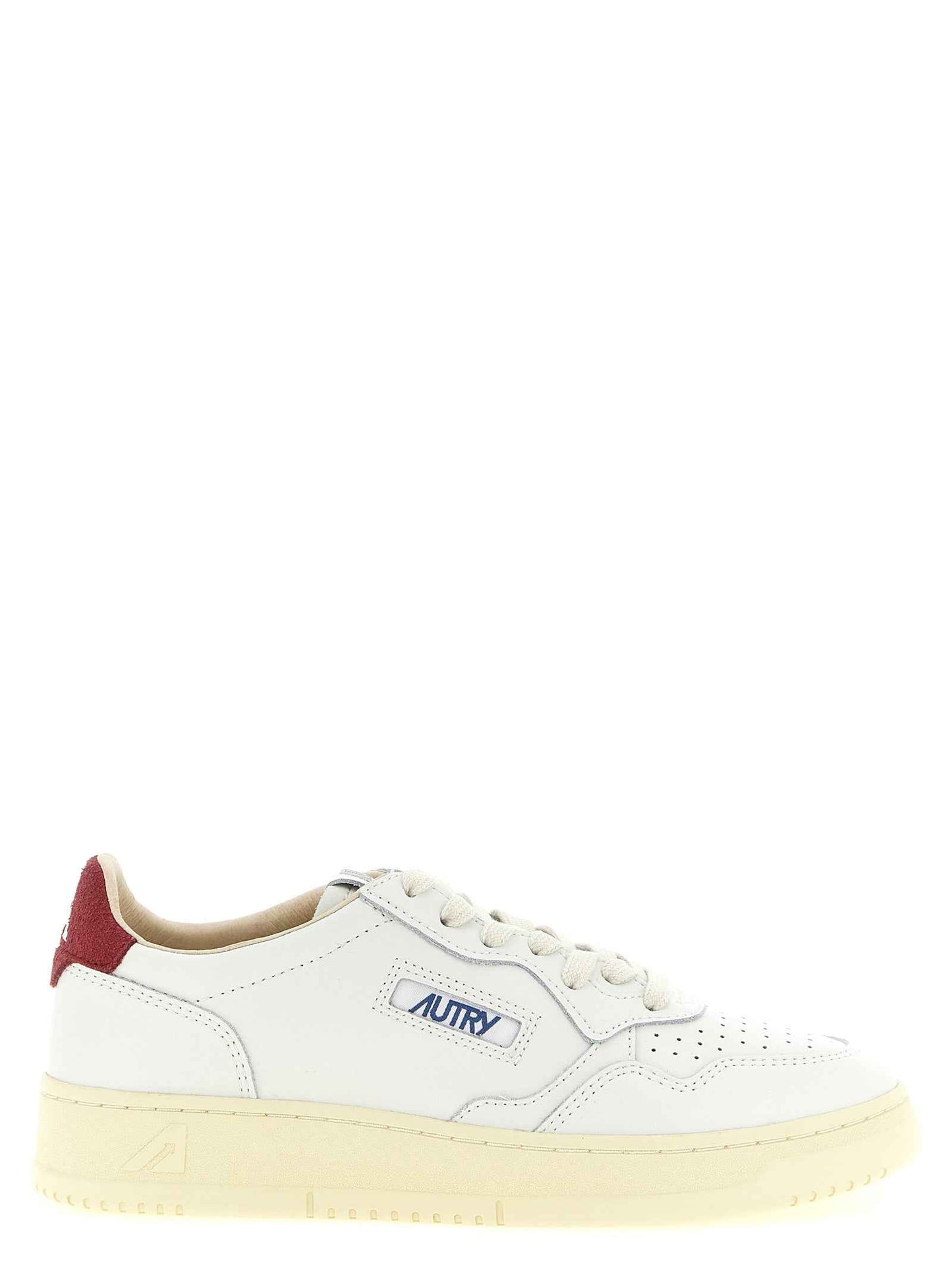 Bordeaux Cowhide Athletic Sneakers