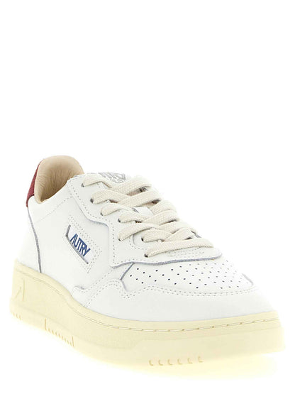 Bordeaux Cowhide Athletic Sneakers