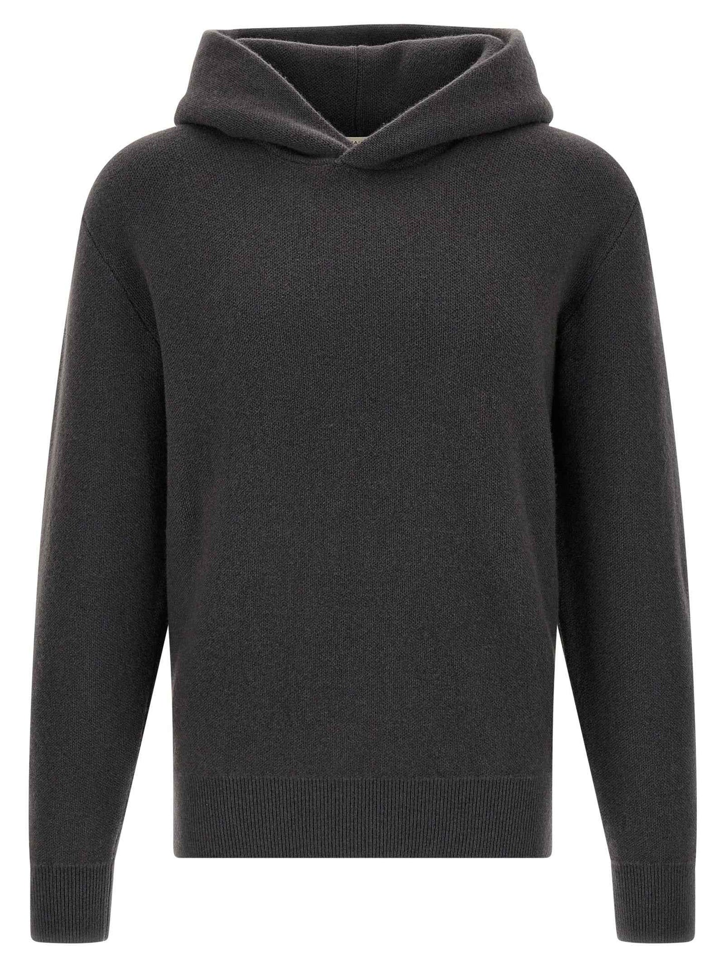 Gray Cashmere Cardigan